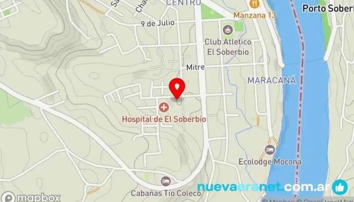 mapa de Panaderia Chivilcoy Panadería en El Soberbio