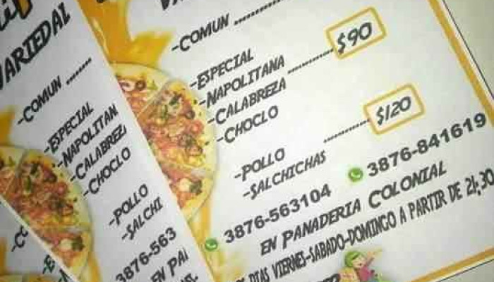 Panaderia Colonial Carta - Galpon