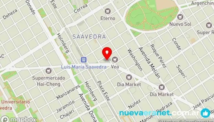 mapa de Panadería Confitería 9 de Julio Panadería en Cdad. Autónoma de Buenos Aires