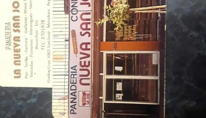 Panaderia Confiteria Nueva San Jose Carta - Mendoza