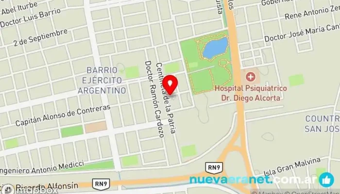 mapa de Panadería Cosita Dulce Panadería en Santiago del Estero