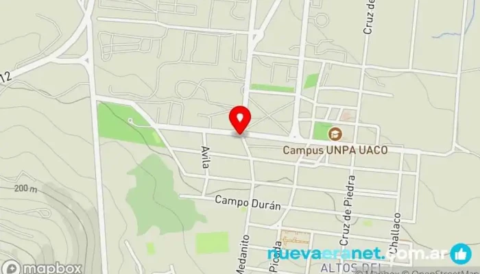 mapa de Panaderia Cre - mar Panadería en Santa Cruz