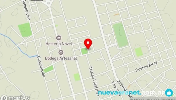 mapa de Panaderia DEL CENTRO 2 Panadería en Tinogasta