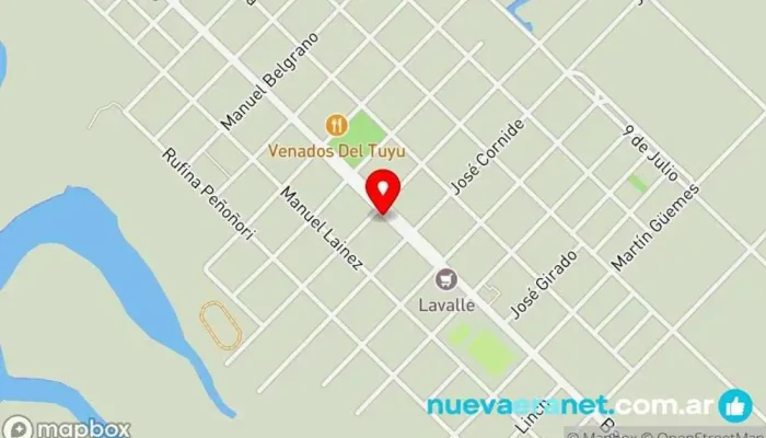 mapa de Panaderia Del Pueblo General Lavalle Panadería en Gral. Lavalle