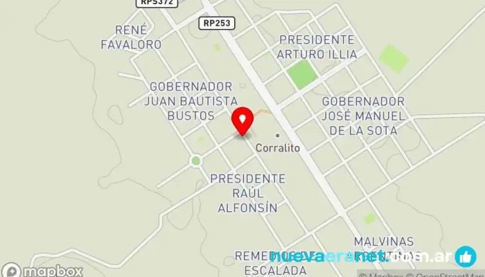 mapa de Panaderia 