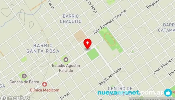 mapa de Panaderia del Turco Panadería en Corrientes