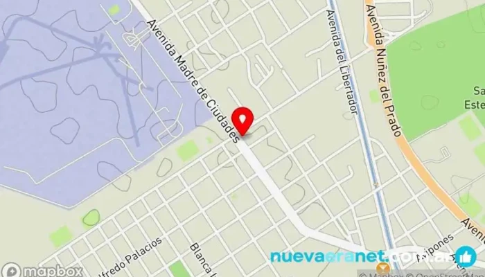 mapa de Panaderia Delicias Panadería en Santiago del Estero