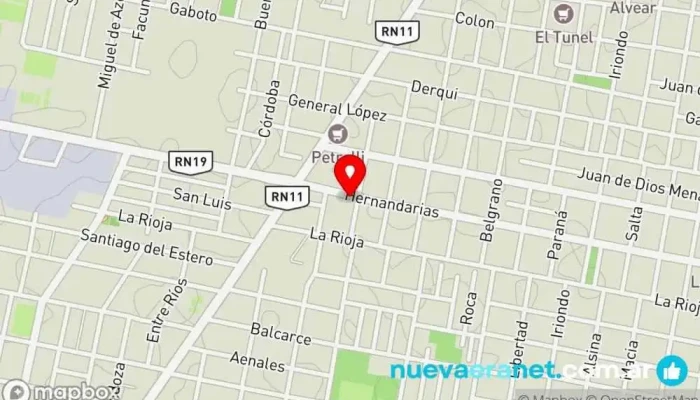 mapa de Panaderia DELMAX -pastelería y café- Panadería en Santo Tomé