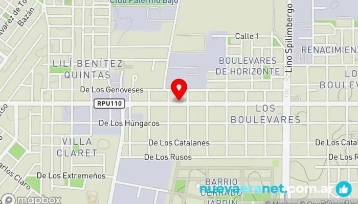 mapa de Panadería Dimanche Alemanes Panadería en Córdoba