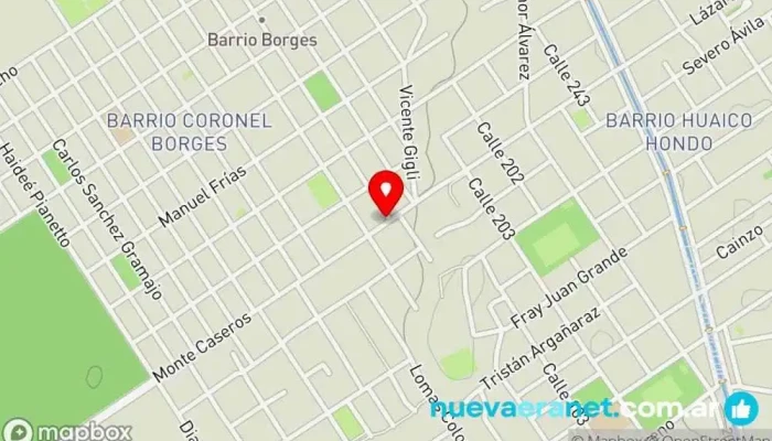 mapa de Panaderia Don Alejandro Panadería en Santiago del Estero