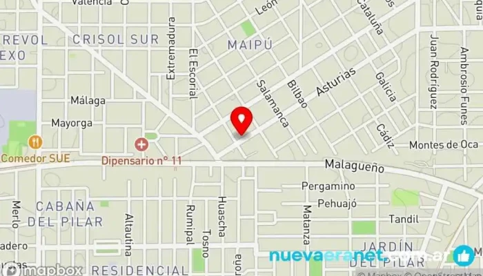 mapa de Panadería Don Diego Panadería en Córdoba