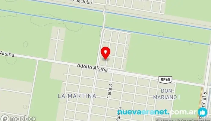 mapa de Panaderia Don Flores 3 Panadería en Gral. Roca