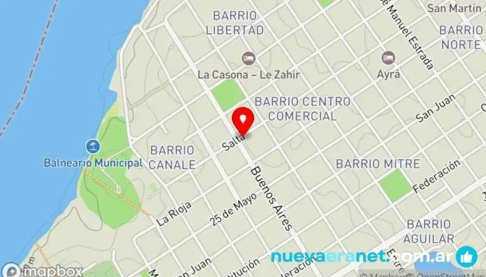 mapa de Panaderia Don Gaspar Panadería en Bella Vista