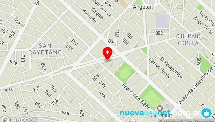 mapa de Panaderia don hori Panadería en Comodoro Rivadavia