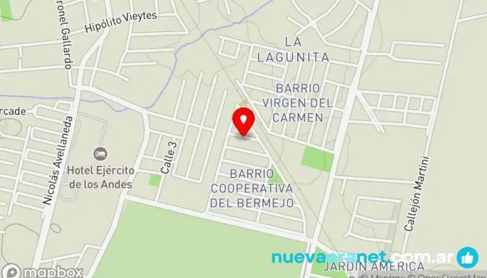 mapa de Panaderia Don Jose Panadería en Mendoza