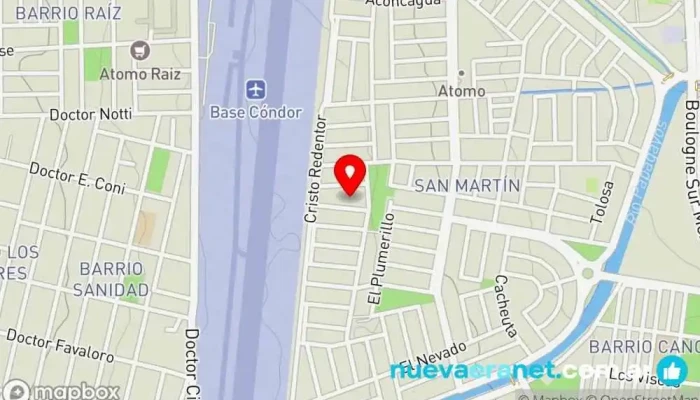 mapa de Panaderia Don Juan Panadería en Mendoza