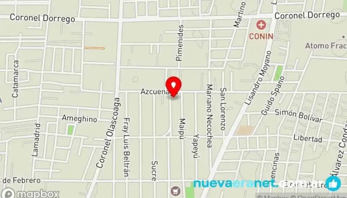 mapa de Panadería Don Julián 🥖🥖 Panadería en Las Heras