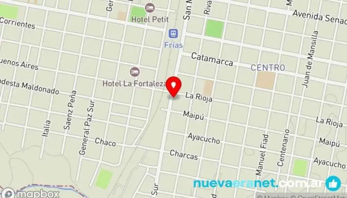 mapa de PANADERIA Don Nestor Panadería en Frías
