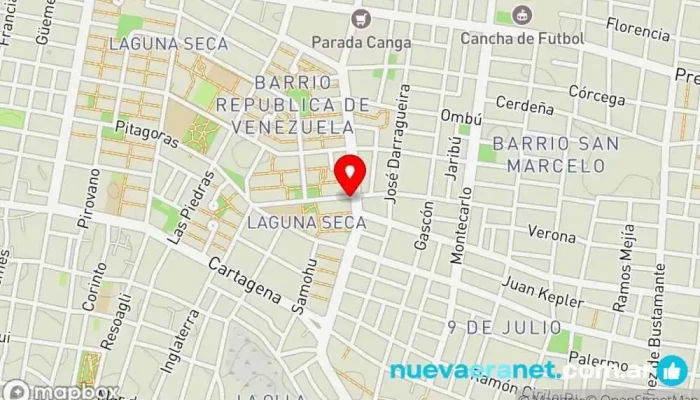 mapa de Panaderia Don Pepe Panadería en Corrientes