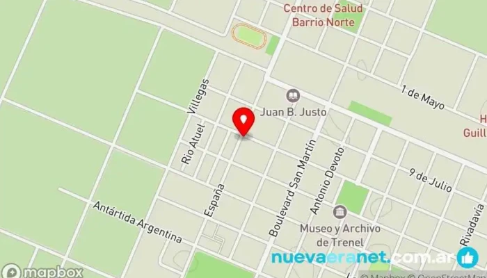 mapa de Panadería 