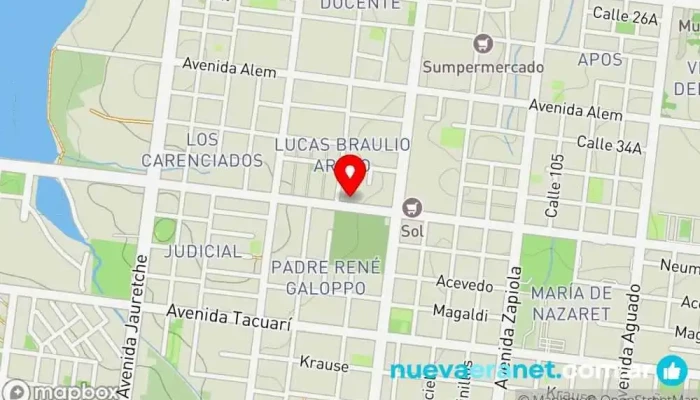 mapa de Panadería Don Vazquez Panadería en Posadas