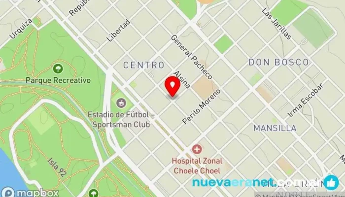 mapa de Panaderia Don Victoriano Panadería en Choele-choel