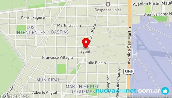 mapa de Panadería Doña Josefa Panadería en Malargüe