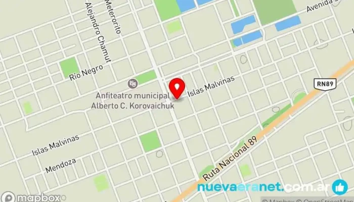 mapa de Panadería doña maria Panadería en Gancedo