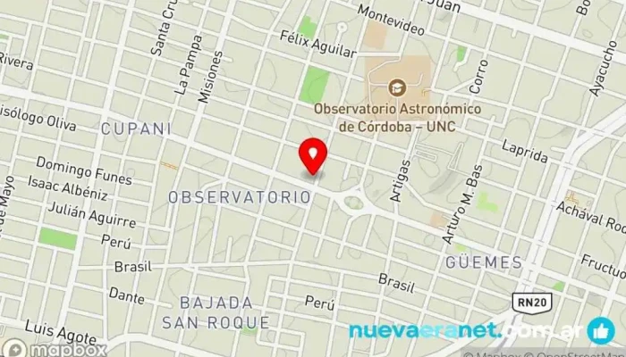 mapa de Panadería Dos Semillas Panadería, Restaurante de comida para llevar en Córdoba