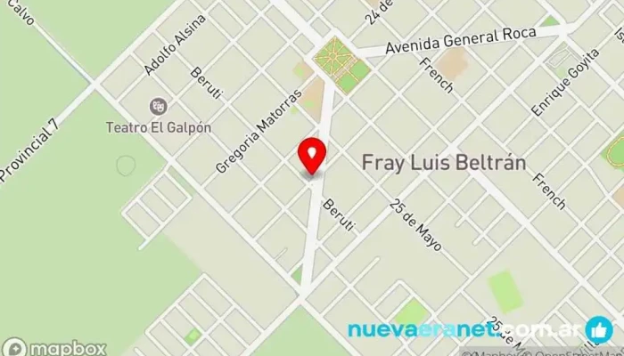 mapa de PANADERIA Dulce Esperanza Panadería en Luis Beltrán