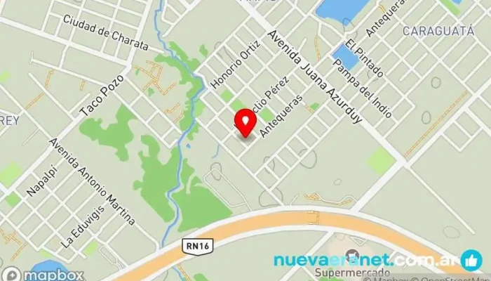 mapa de Panadería Dulcy-Nea Panadería en Resistenci