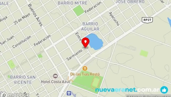 mapa de Panaderia Duran Panadería en Bella Vista