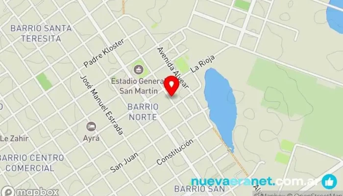 mapa de Panadería DyMax - Pastelería - Pastas Panadería, Pastelería, Pastelería francesa en Bella Vista