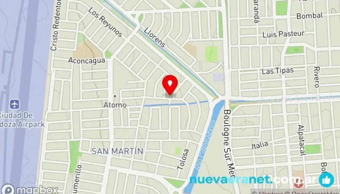 mapa de Panaderia El Abelito Panadería en Las Heras