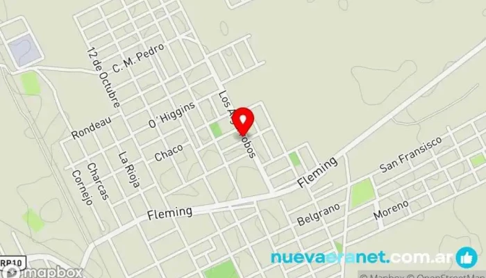 mapa de Panaderia El Abuelo Miguel Panadería en Gral. Guemes