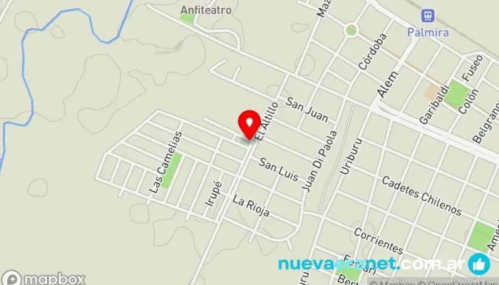 mapa de Panadería El Altillo Panadería en Palmira