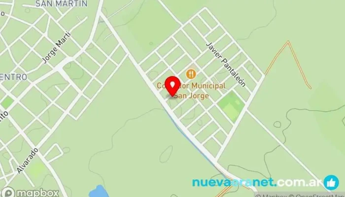 mapa de Panadería EL BUEN AROMA Panadería en Rosario de Lerma
