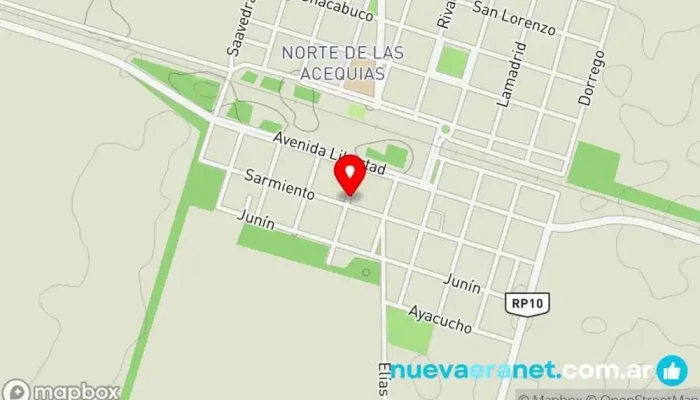 mapa de Panaderia 