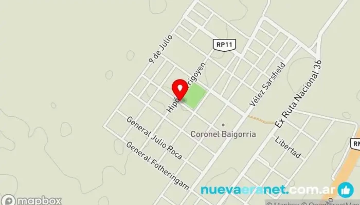 mapa de Panaderia 