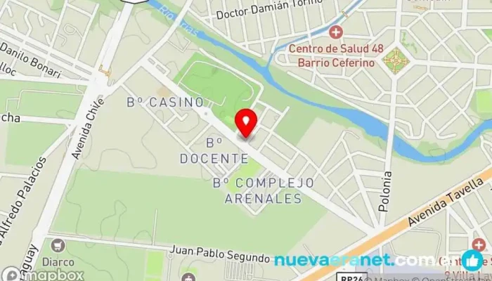 mapa de Panadería el Padrino Panadería en AAR