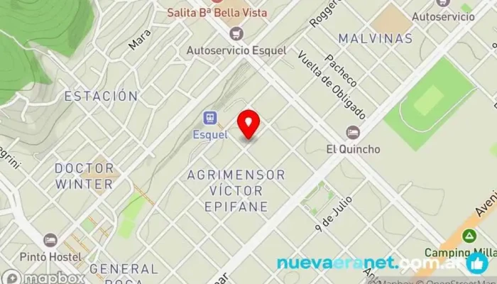 mapa de Panadería 