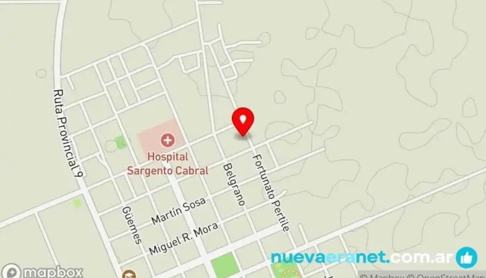 mapa de Panadería 