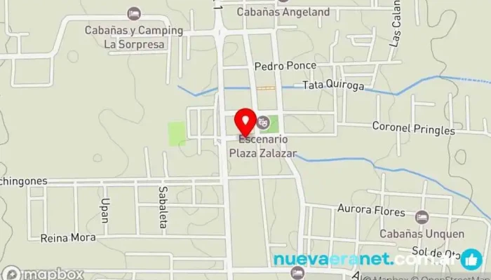 mapa de Panadería El Sol Panadería en Carpintería