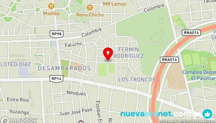 mapa de Panadería El TRIGAL Panadería en San Juan
