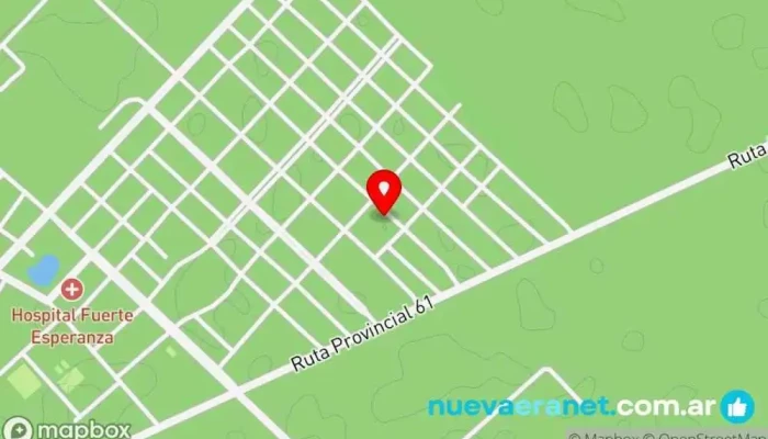 mapa de Panaderia elohim Panadería, Cafetería en Fuerte Esperanza
