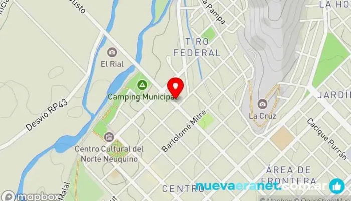 mapa de Panaderia Emanuel Panadería en Chos Malal