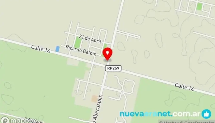 mapa de Panaderia Emilem Panadería en Pocito