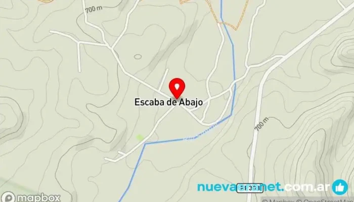mapa de Panadería Escaba Panadería en Escaba de Abajo