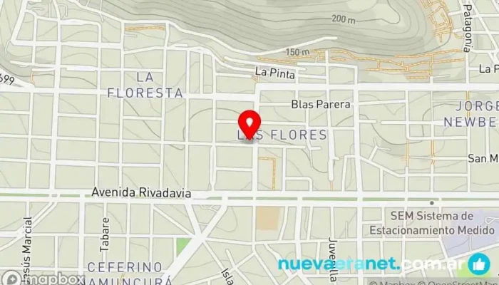 mapa de Panadería 