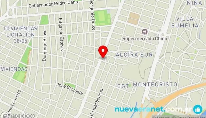 mapa de Panaderia Fabi Panadería en San Fernando del Valle de Catamarca
